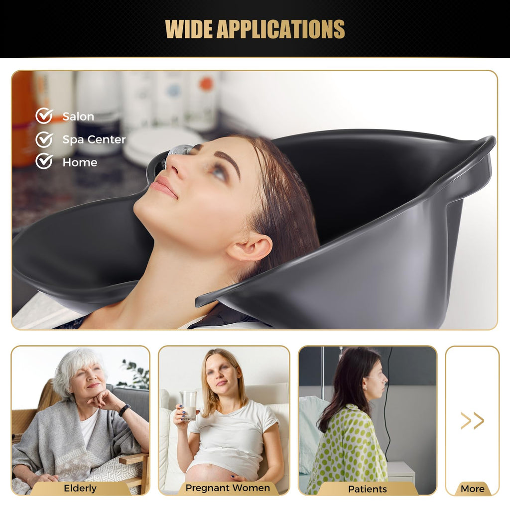 Portable Shampoo Bowl with Electric Pump N1406