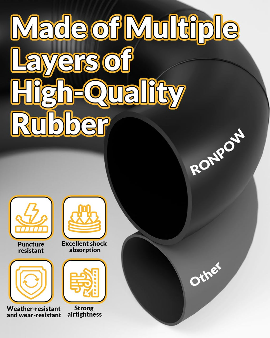 15x6.00-6 Inner Tube with TR-13 Valve Stem, 2 Pack R160