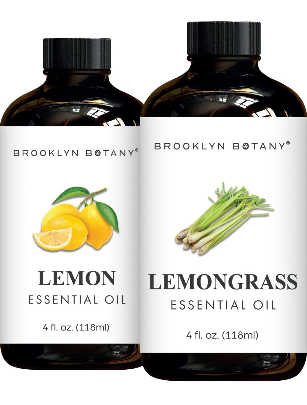 Lemon & Lemongrass Essential Oils 4 Fl Oz Pack of 2 Q499