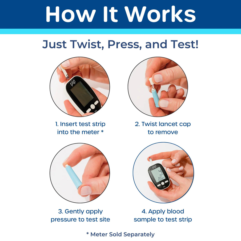 Blood Glucose Test Strips 100 Count F85803