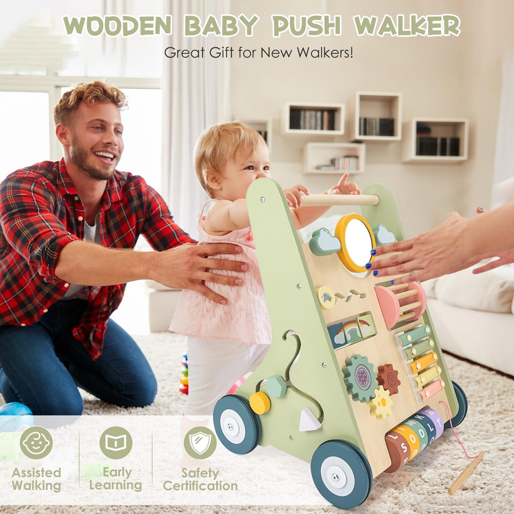Wooden Baby Push Walker W6125