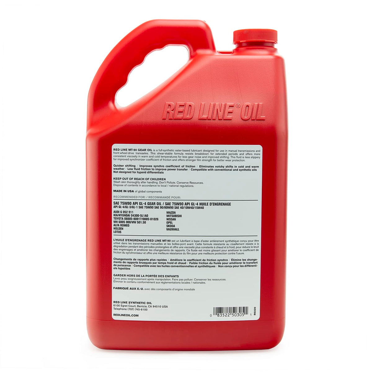 75W-90 GL-4 Manual Transmission Lubricant 1 Gallon K102