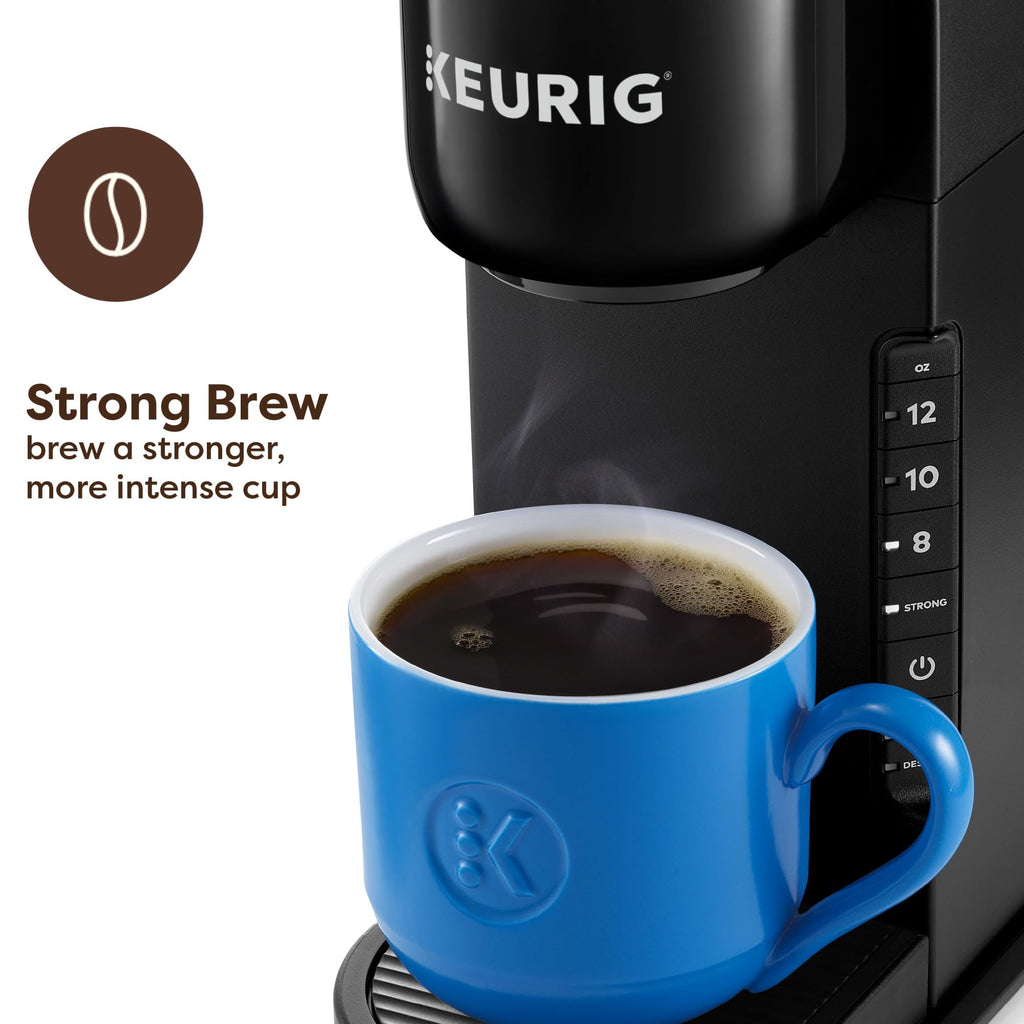 Single Serve K-Cup Pod Coffee Maker, 3 Brew Sizes, Black B866239