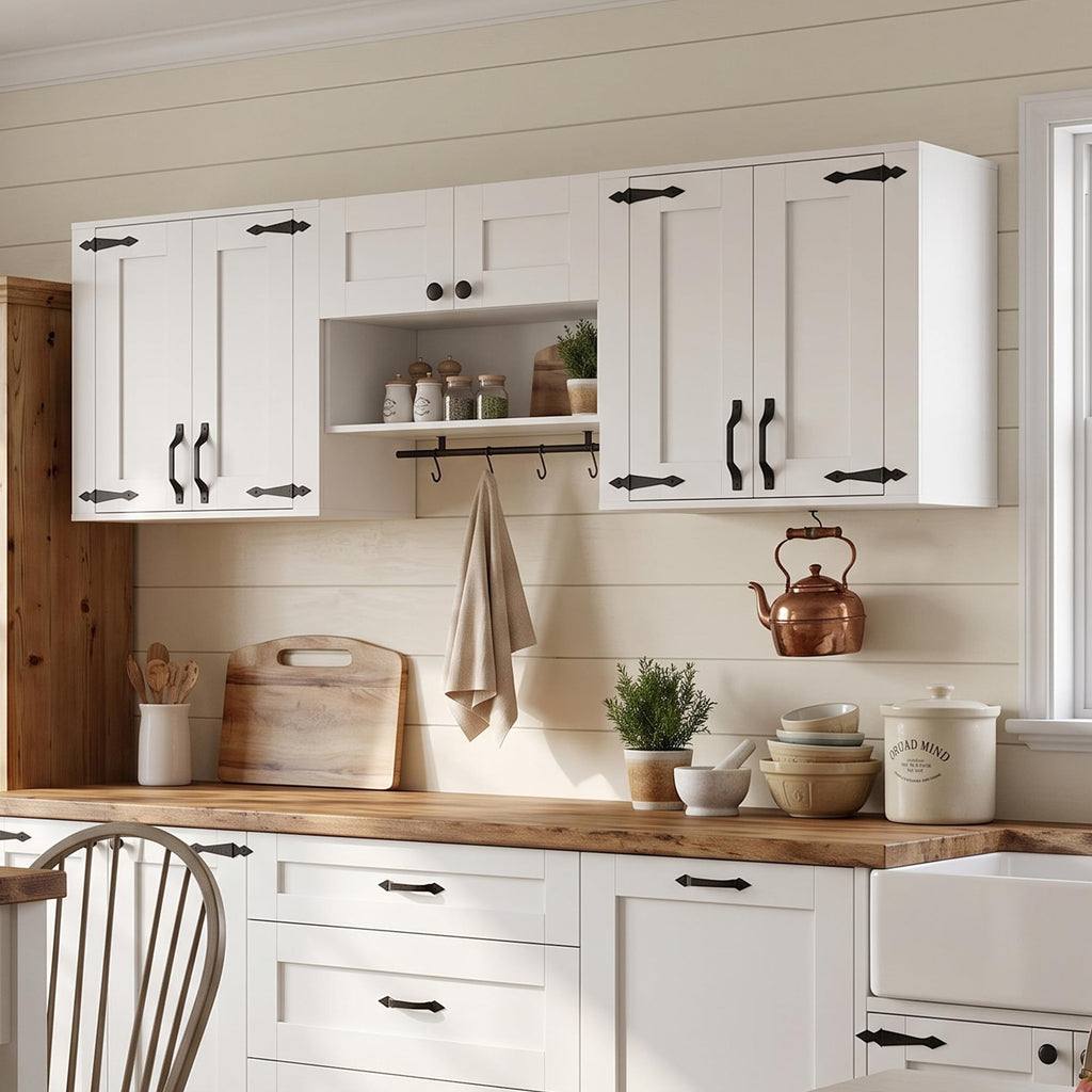 Wall Mounted Laundry Room Cabinet Set J76590