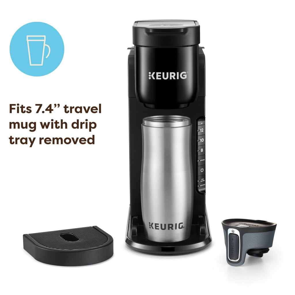 Single Serve K-Cup Pod Coffee Maker, 3 Brew Sizes, Black B866239
