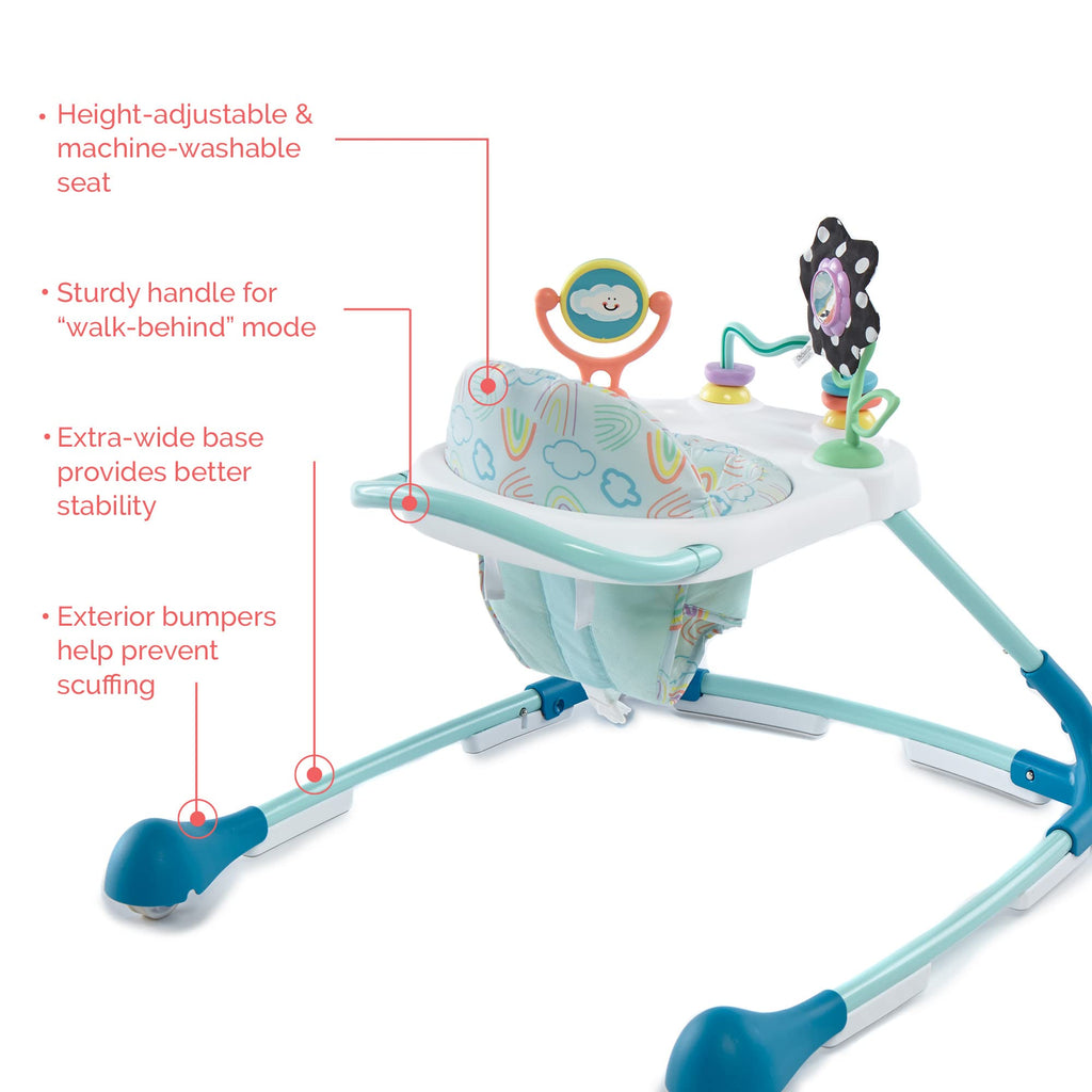 2-Stage Baby Push Walker with Wheels E171