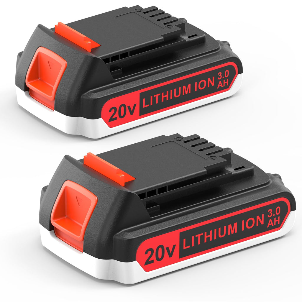 2 Pack 3.0Ah 20v Lithium Battery Replacement Z728