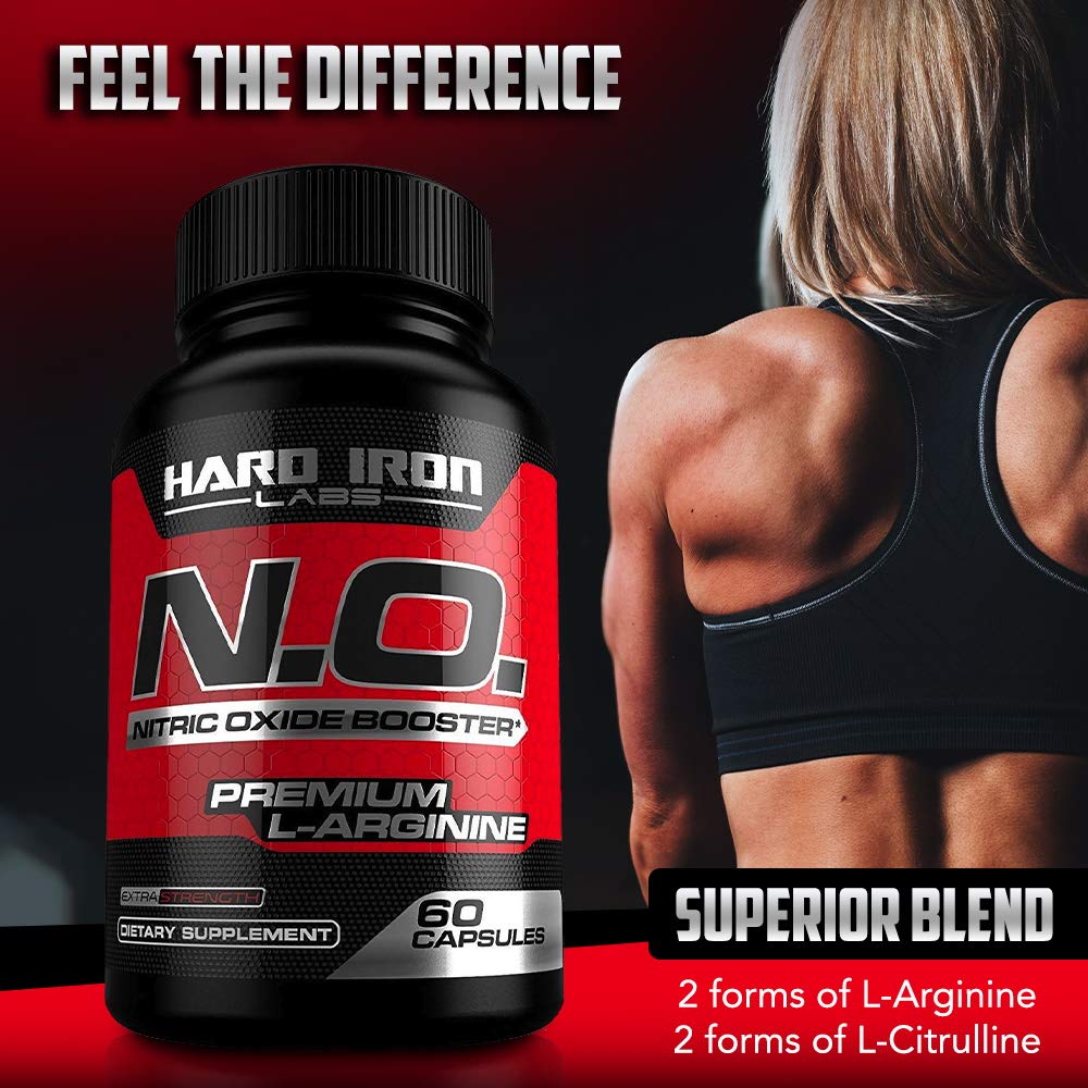 120 Capsules L-Arginine L-Citrulline Beta Alanine Pre-Workout Supplement S10650