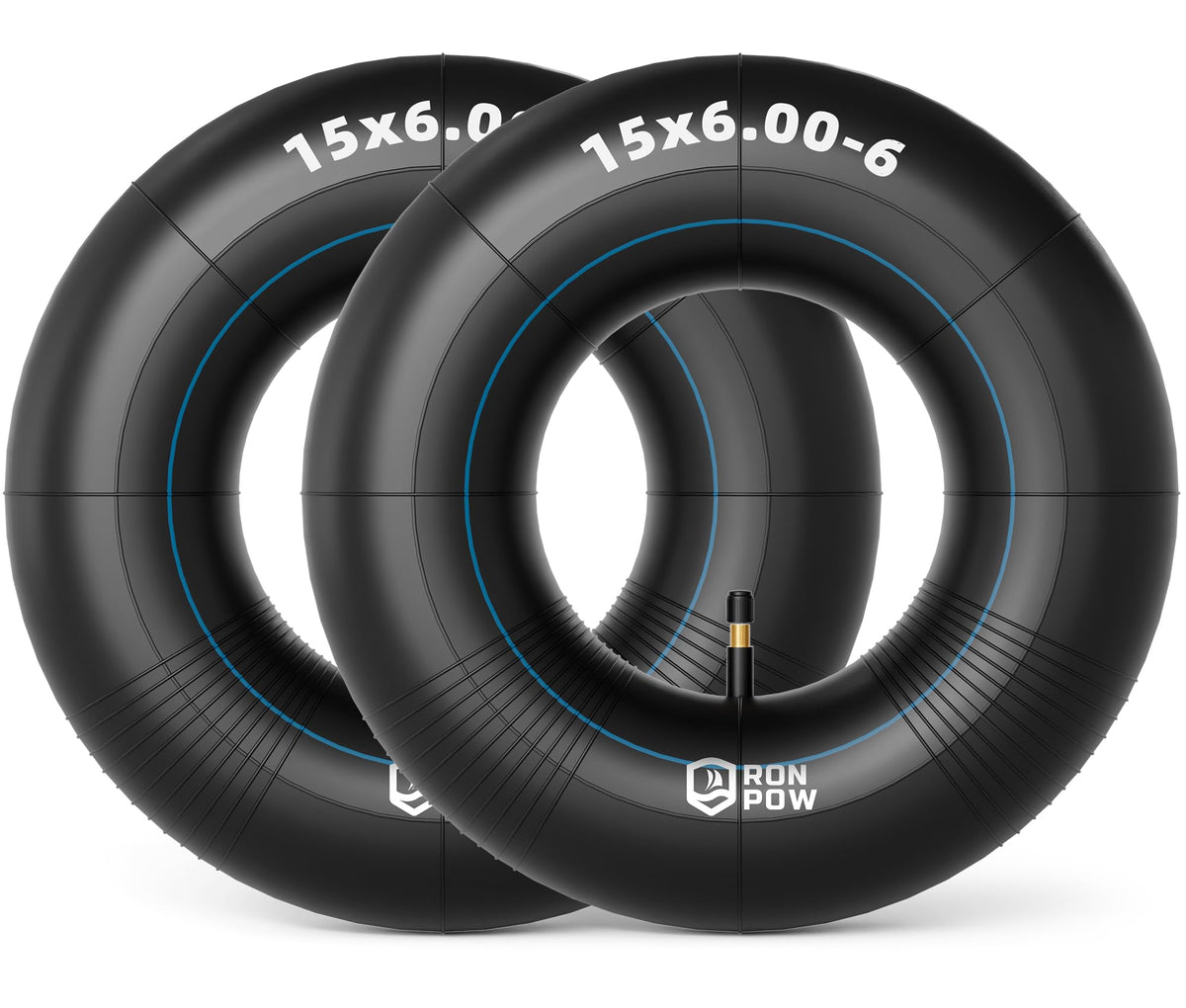15x6.00-6 Inner Tube with TR-13 Valve Stem, 2 Pack R160