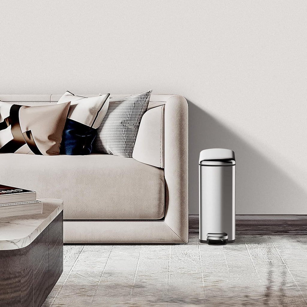 Stainless Steel Step Trash Can 13.2 Gallon S5940