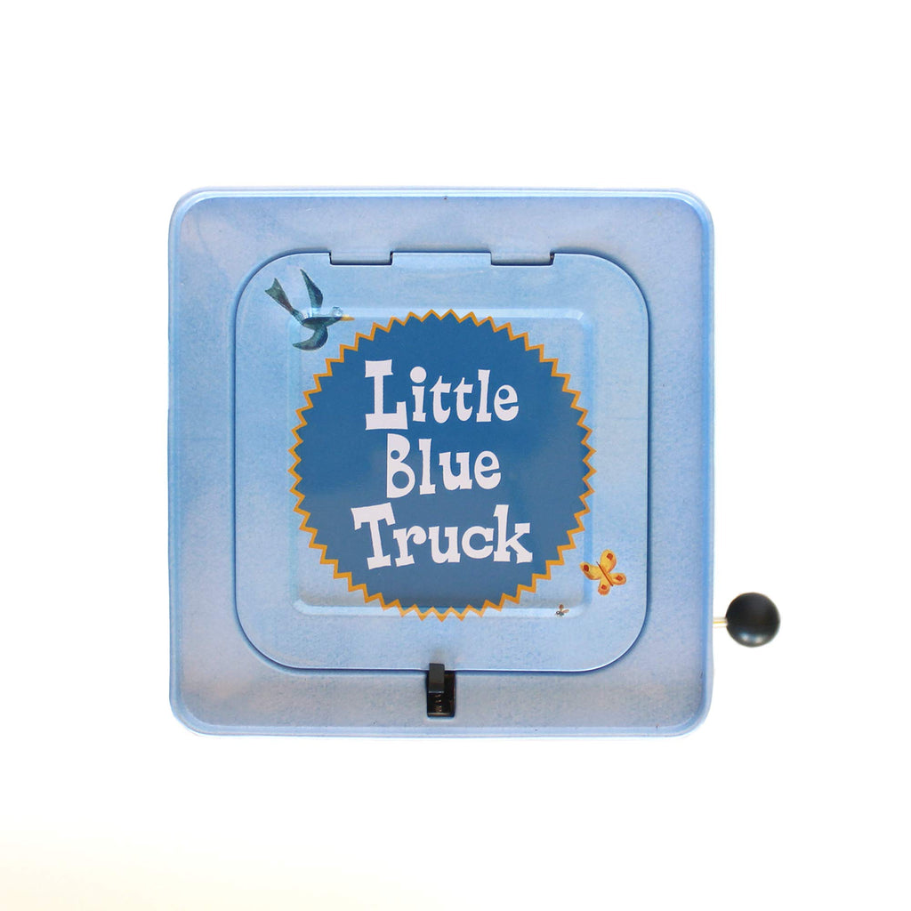 Blue Truck Jack-in-The-Box Plush Toy with Music M242155