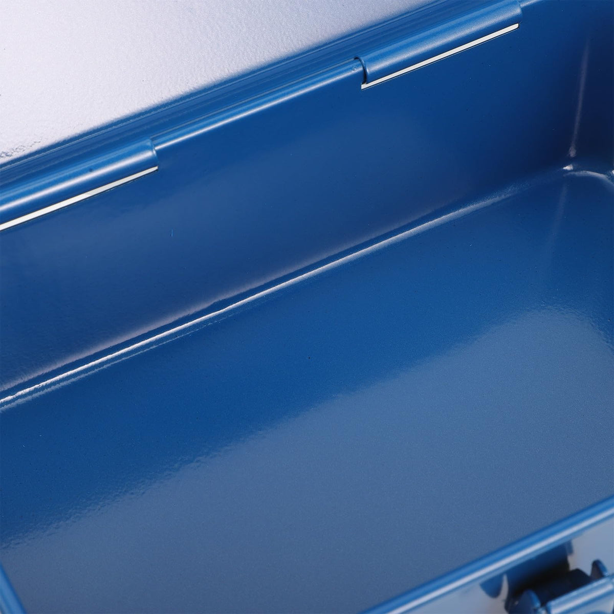 Blue Heavy Duty Portable Iron Toolbox Organizer E2201