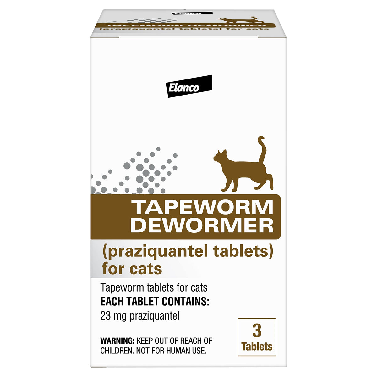 Tapeworm Dewormer for Cats and Kittens 3-count D9807