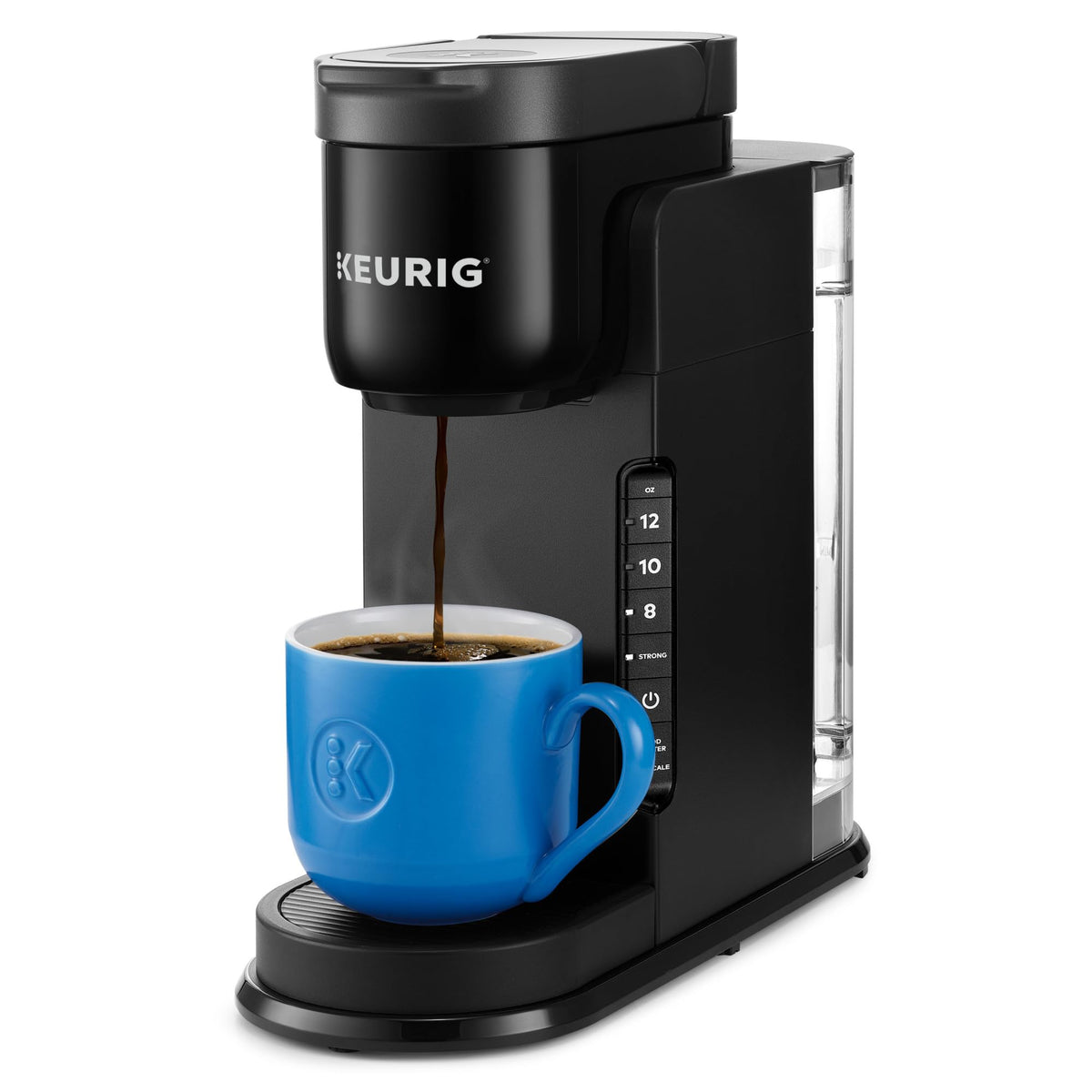 Single Serve K-Cup Pod Coffee Maker, 3 Brew Sizes, Black B866239