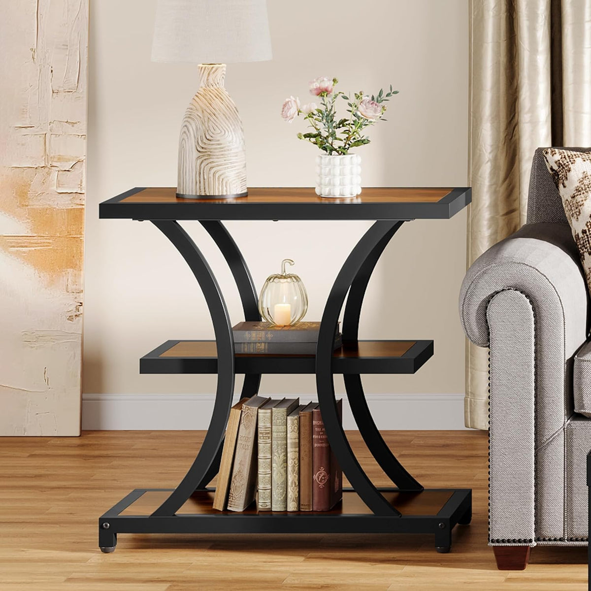 3-Tier Storage End Table Q42890