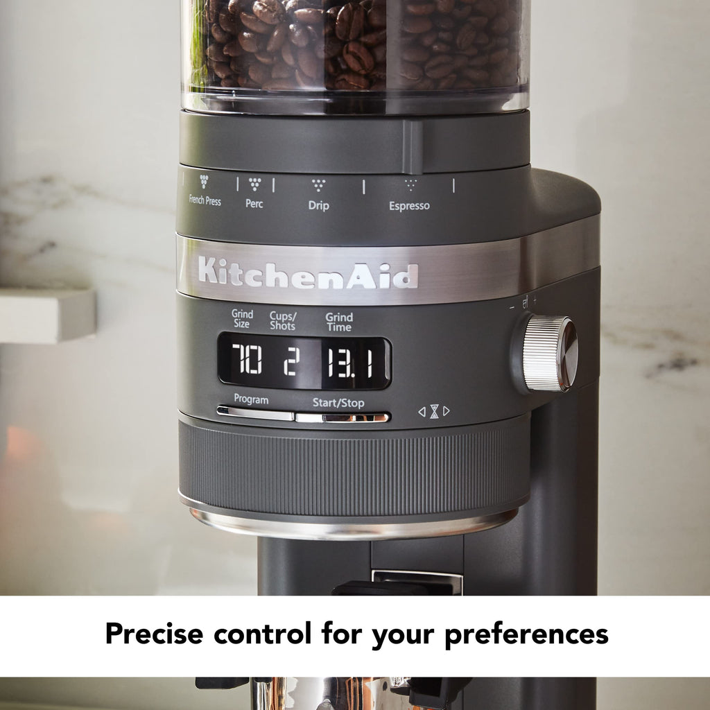 Charcoal Grey Burr Coffee Grinder P5262