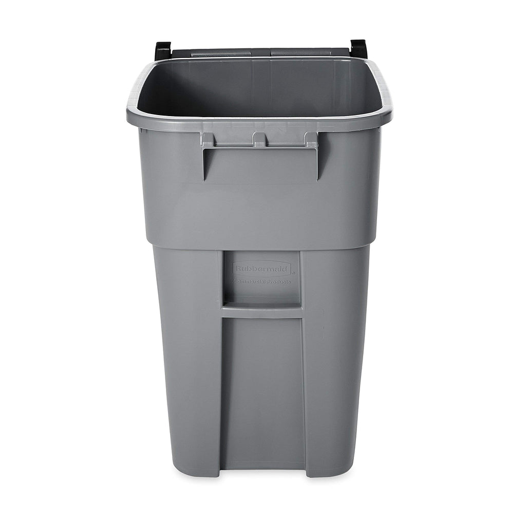 65 Gal Plastic Trash Can with Wheels R762