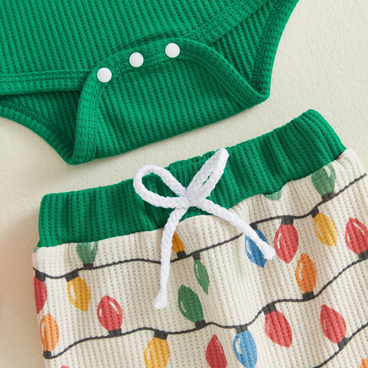 Baby Boy Christmas Outfit Romper Pants Hat F758838