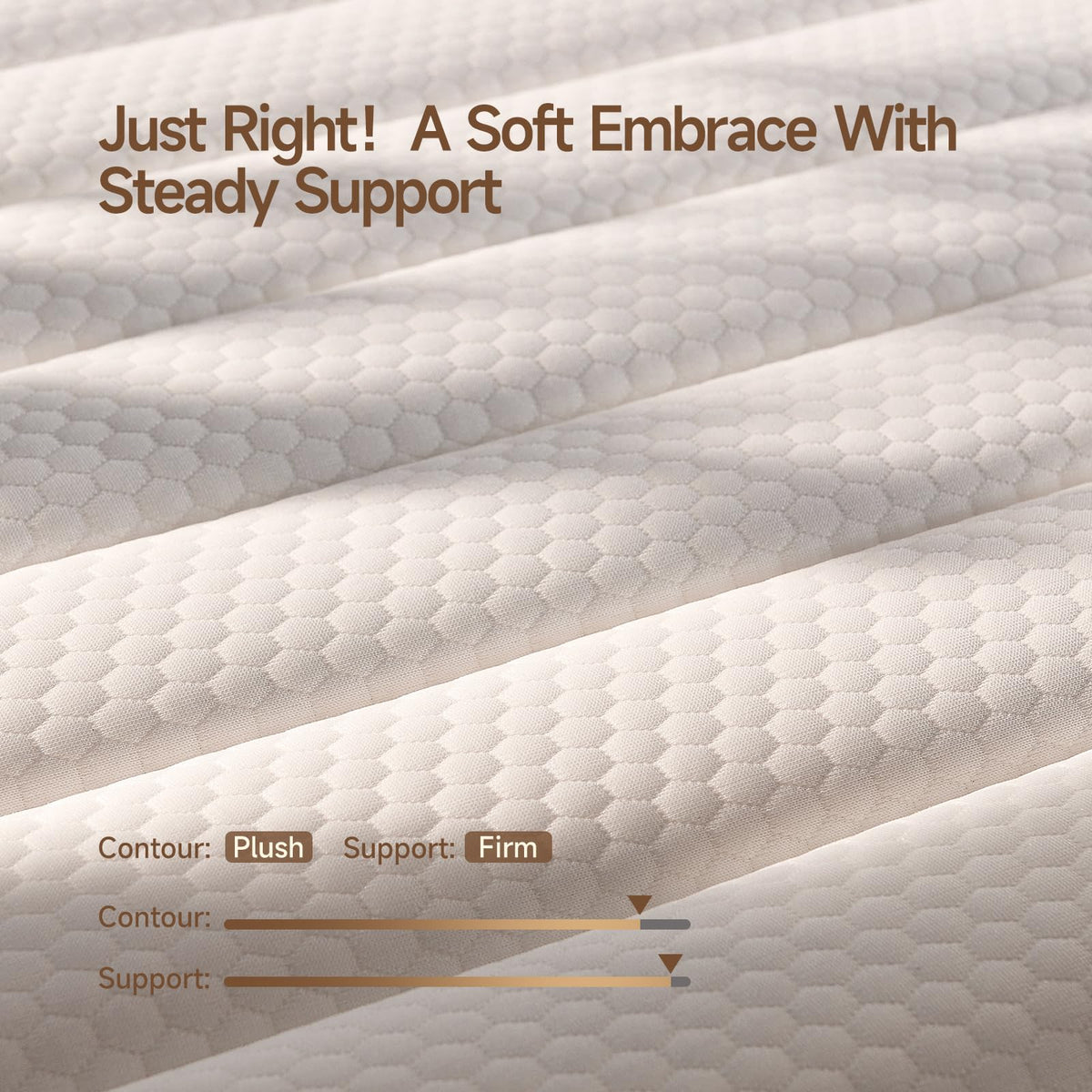 10 Inch Full Size Hybrid Mattress with Pocketed Coils & Gel Memory Foam P59664