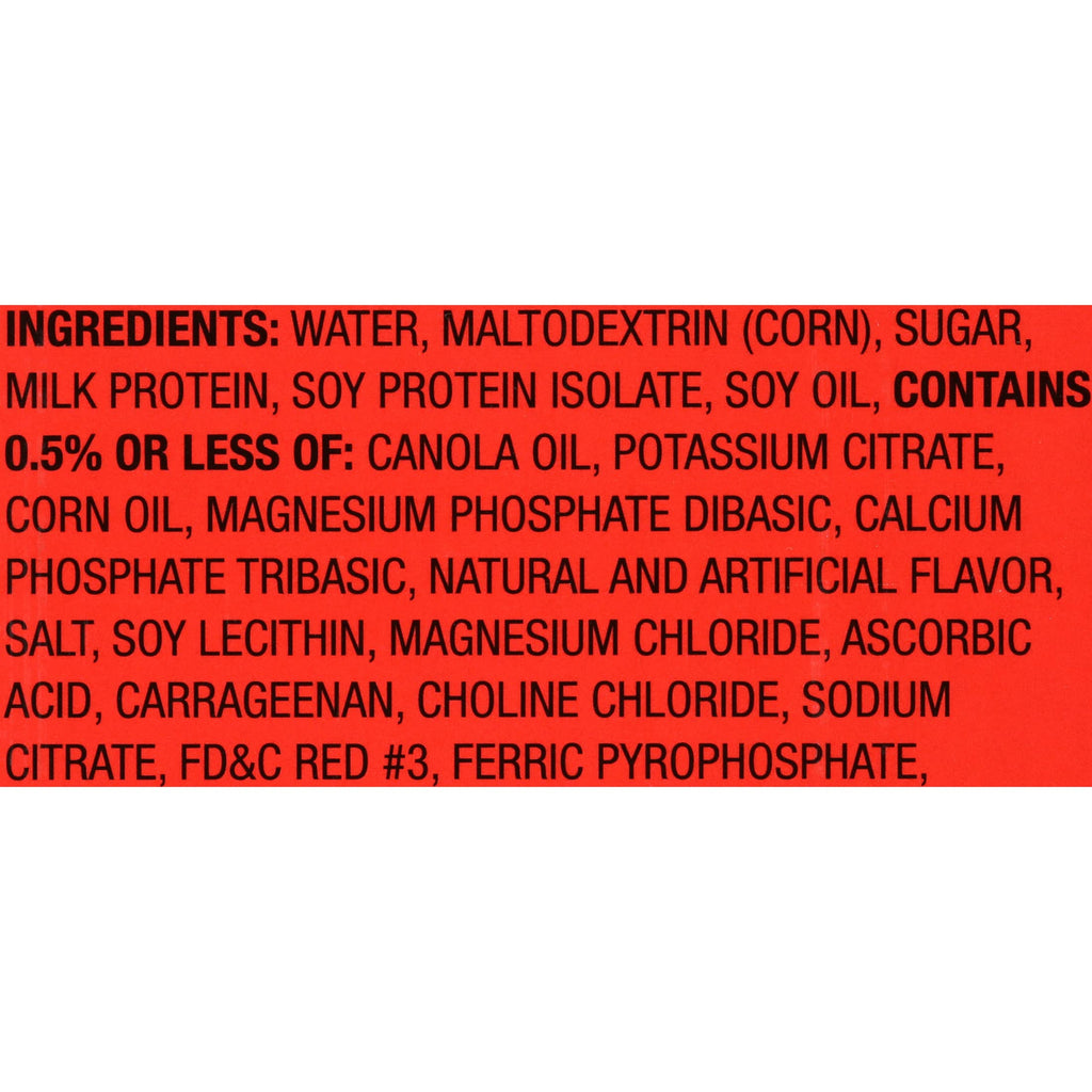 Strawberry Nutritional Shake 8 fl oz 24 Count I191