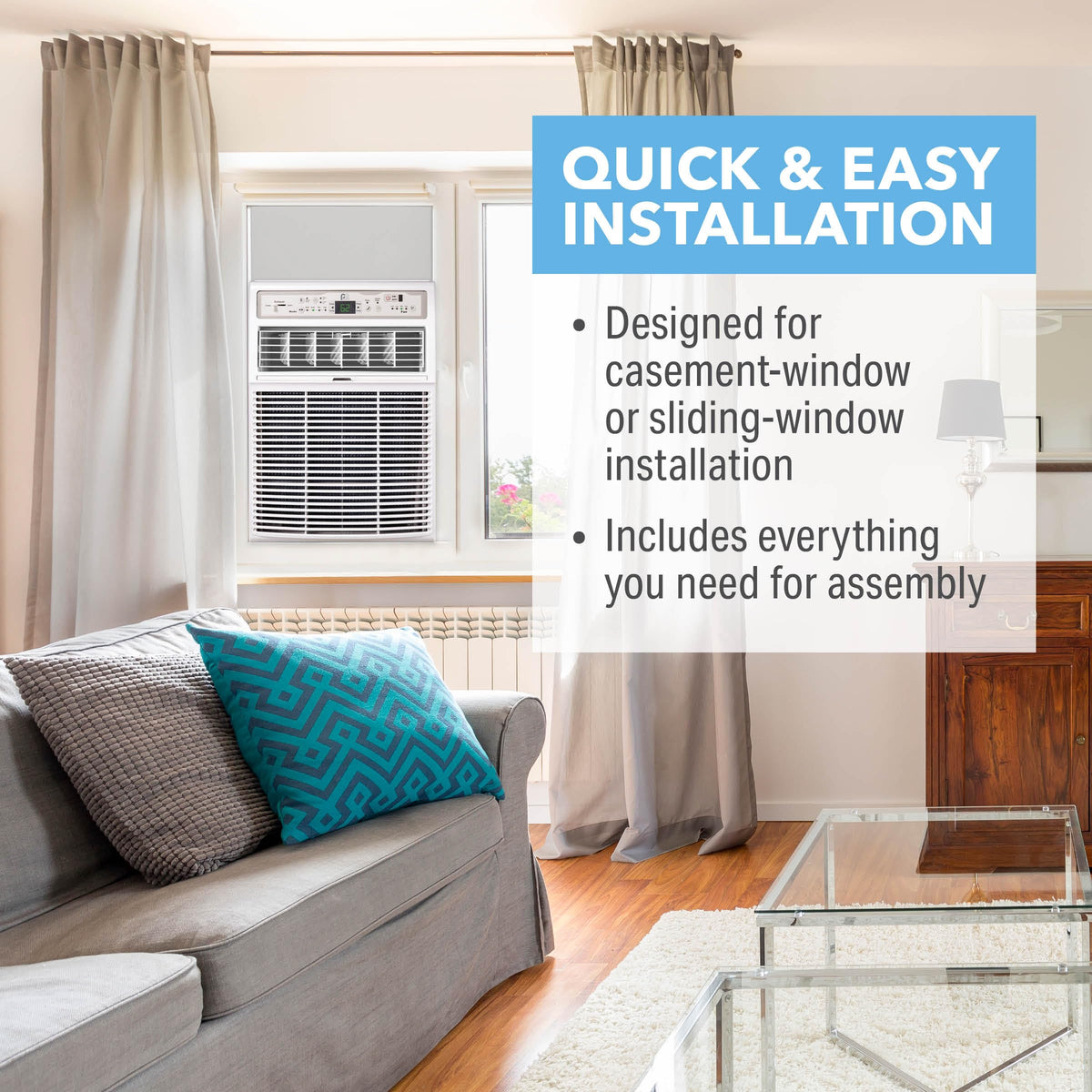 10,000 BTU Casement Window Air Conditioner O5416