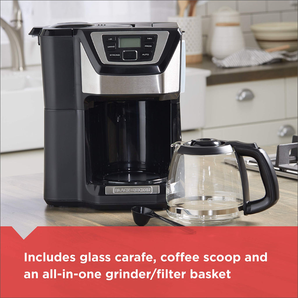 12-Cup Grind and Brew Coffee Maker M621130