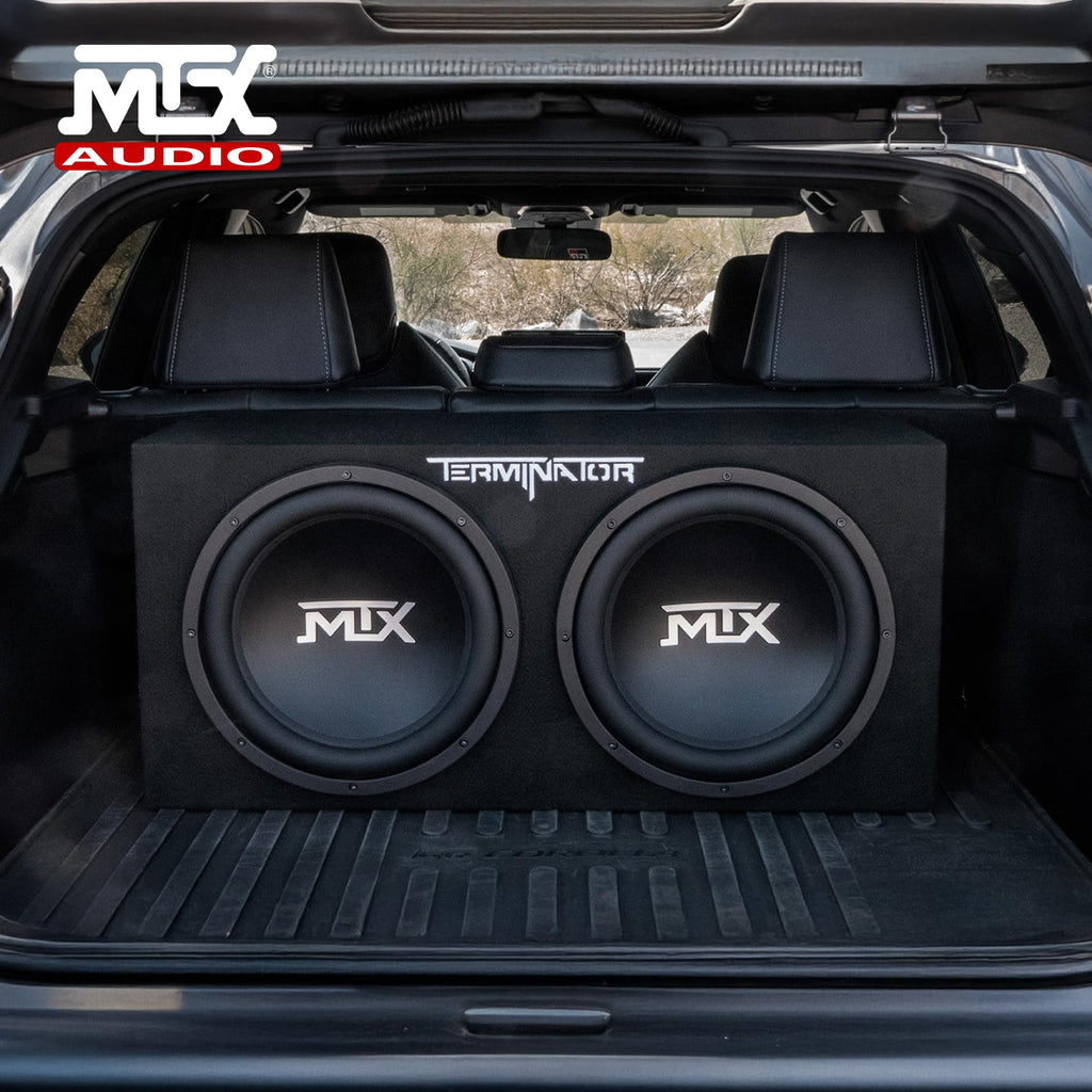 12" Subwoofer Box, Mono Amp & 4 Gauge Wiring Kit N39060