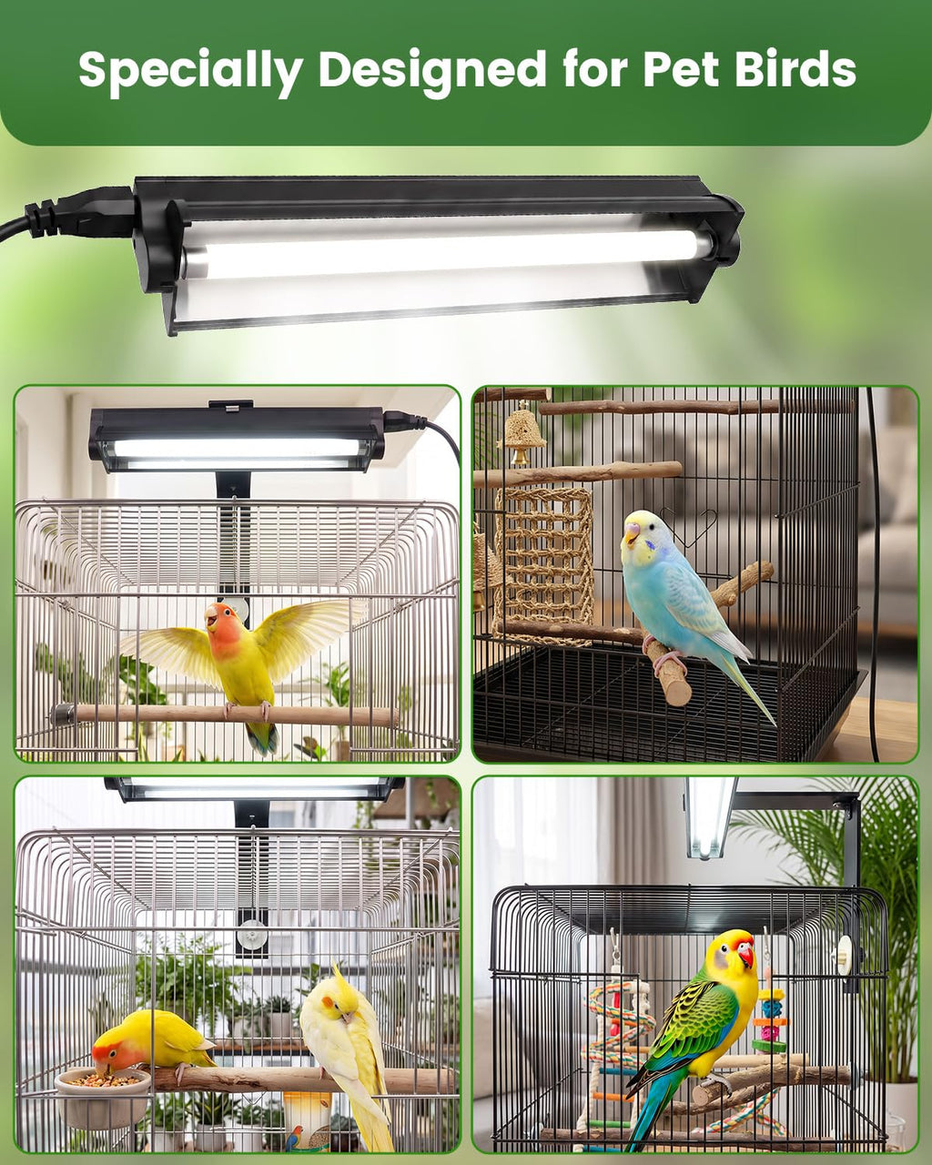 8W Bird Lamp S10036