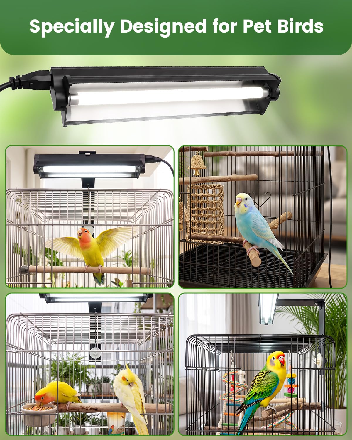 8W Bird Lamp S10036