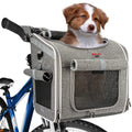 Expandable Reflective Pet Carrier Backpack with 4 Open Doors W9519