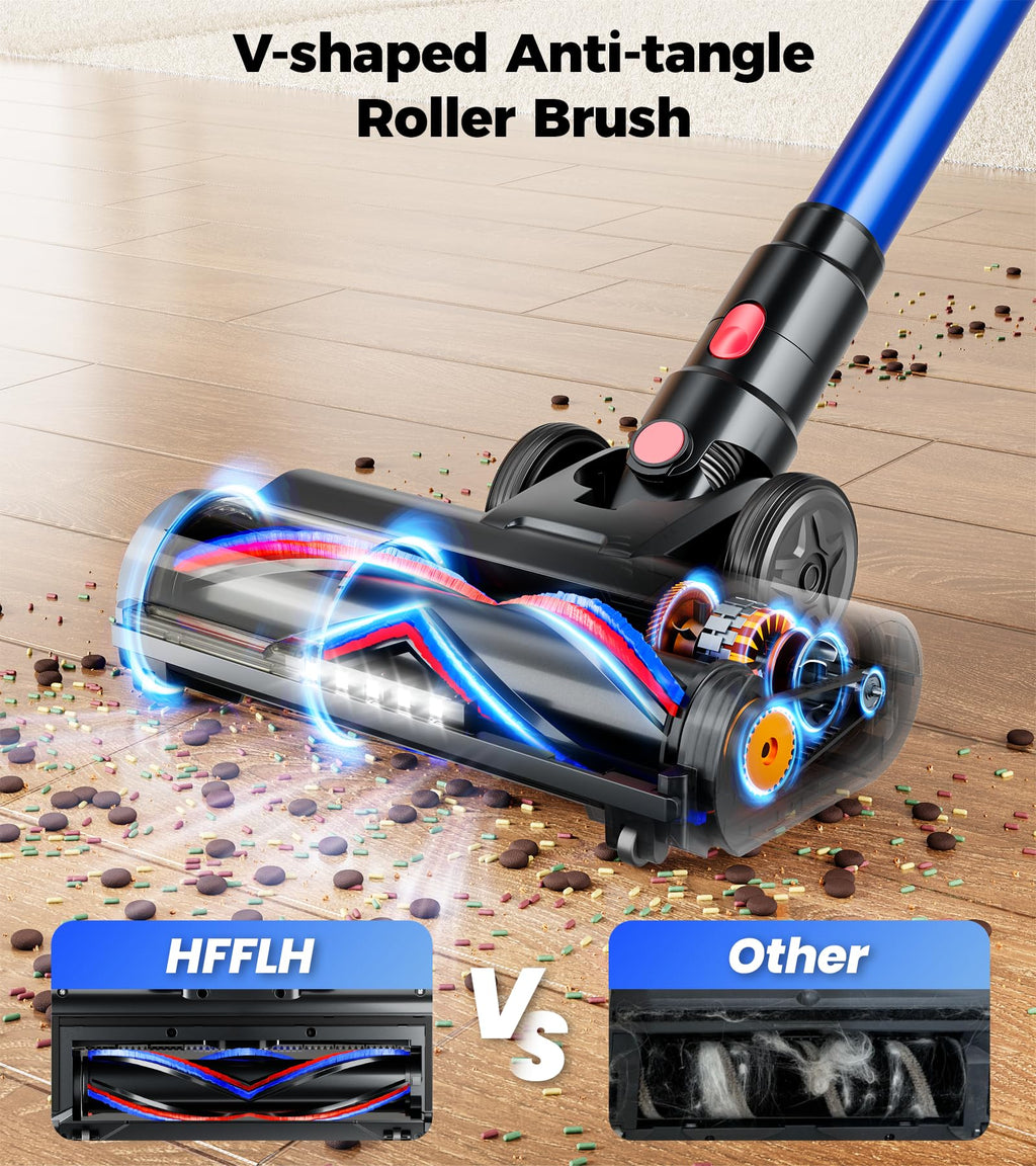 600W 50Kpa 65Mins Cordless Stick Vacuum Cleaner H4561