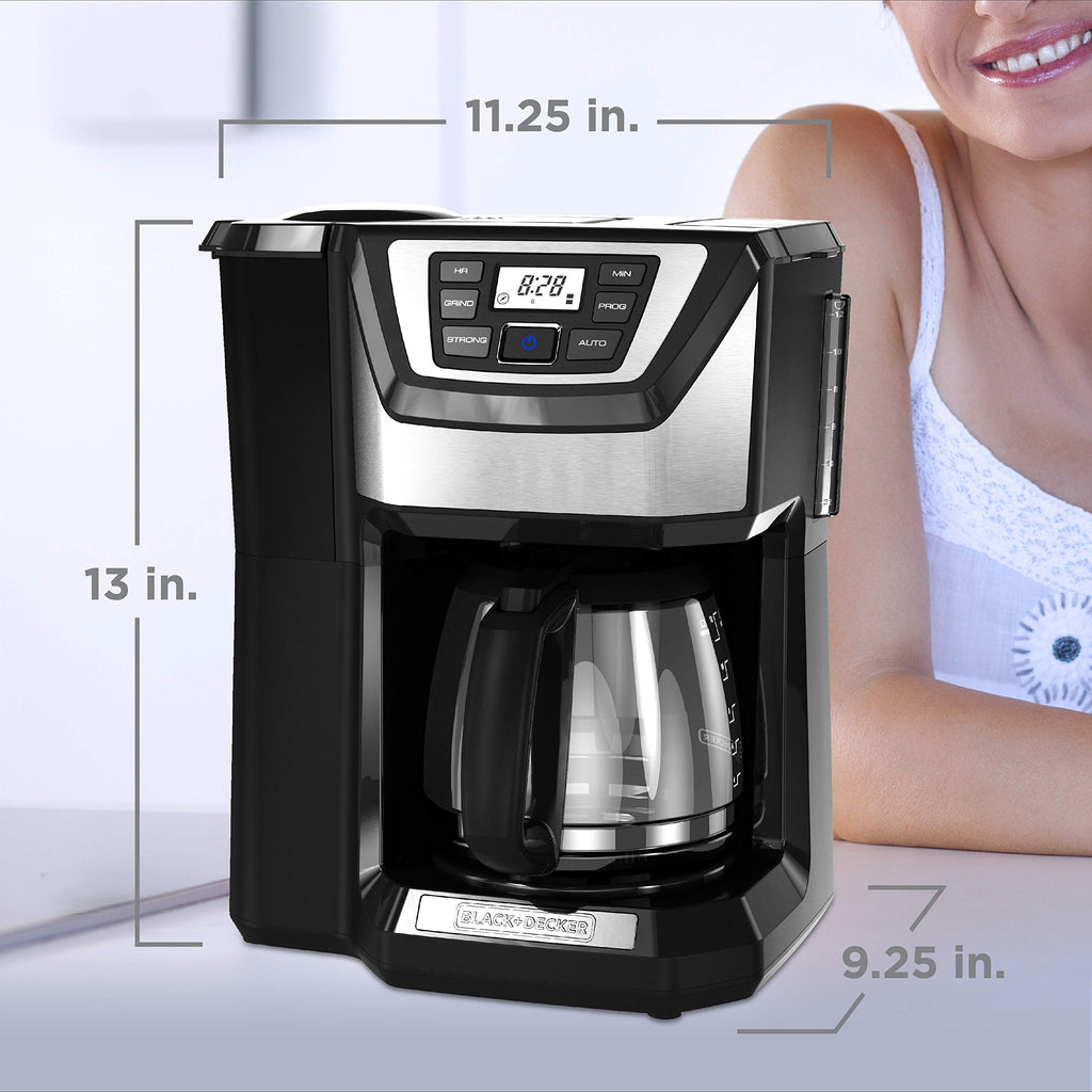 12-Cup Grind and Brew Coffee Maker M621130