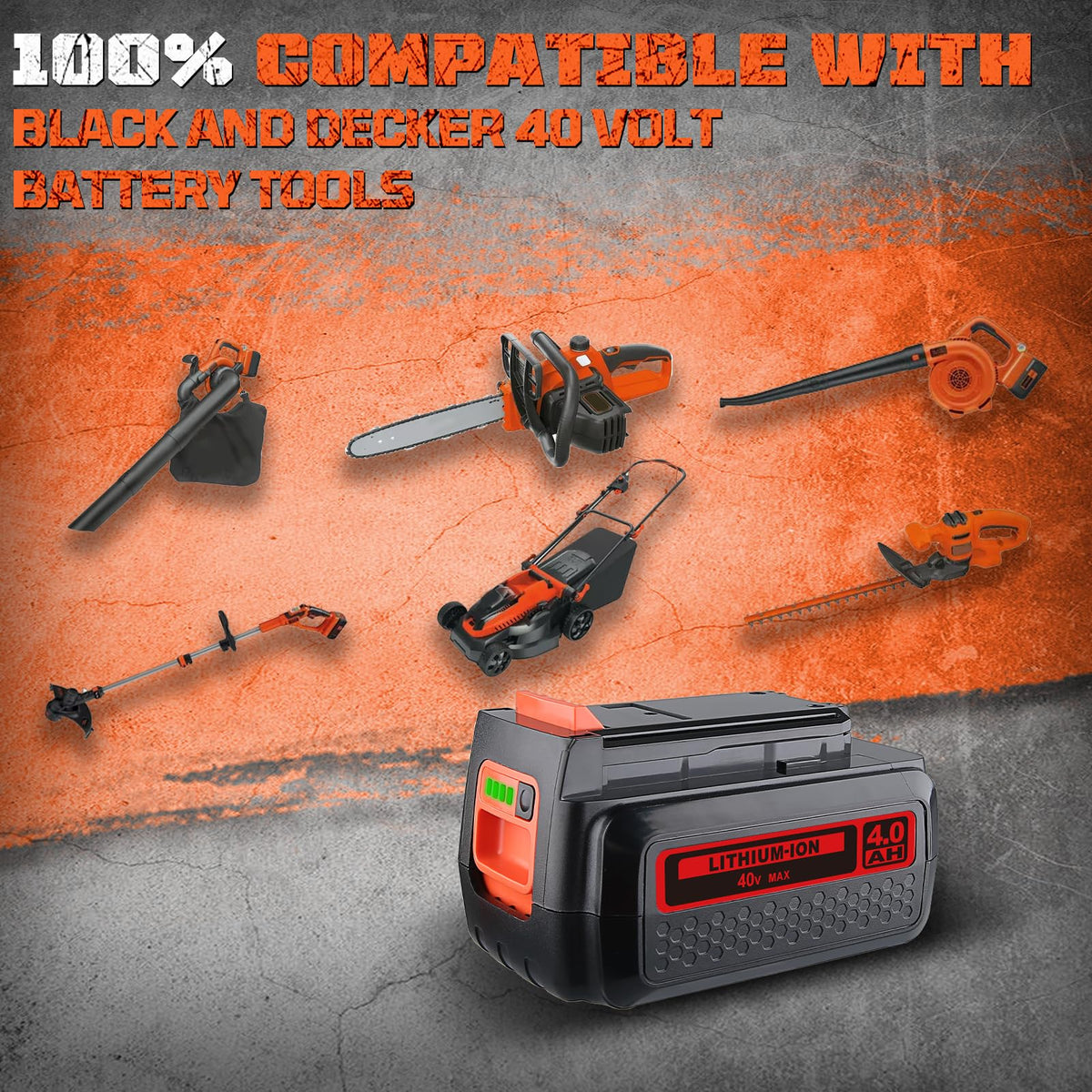 40V Lithium-Ion Battery Replacement P17396
