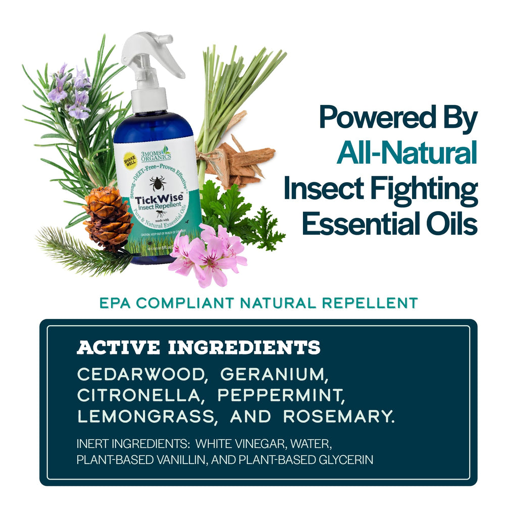 8oz DEET-Free Tick and Insect Repellent Z8393