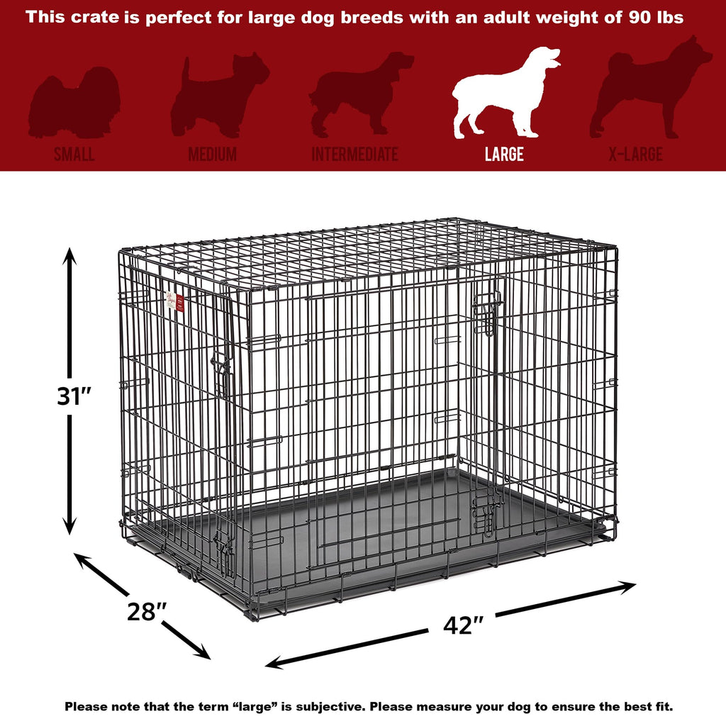 42-Inch Double Door Crate R6247