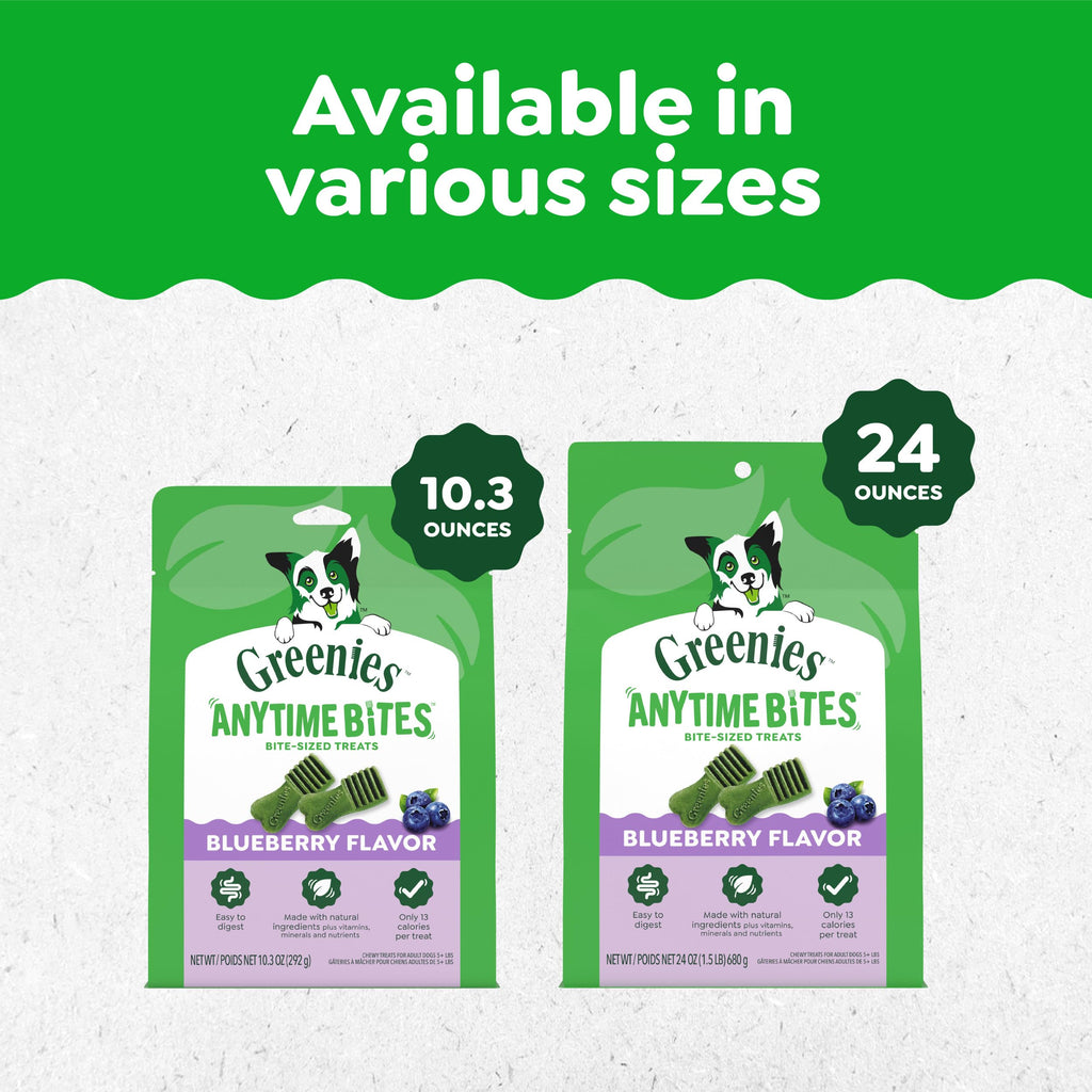 Blueberry Flavor Dog Treats 10.3 oz V4033