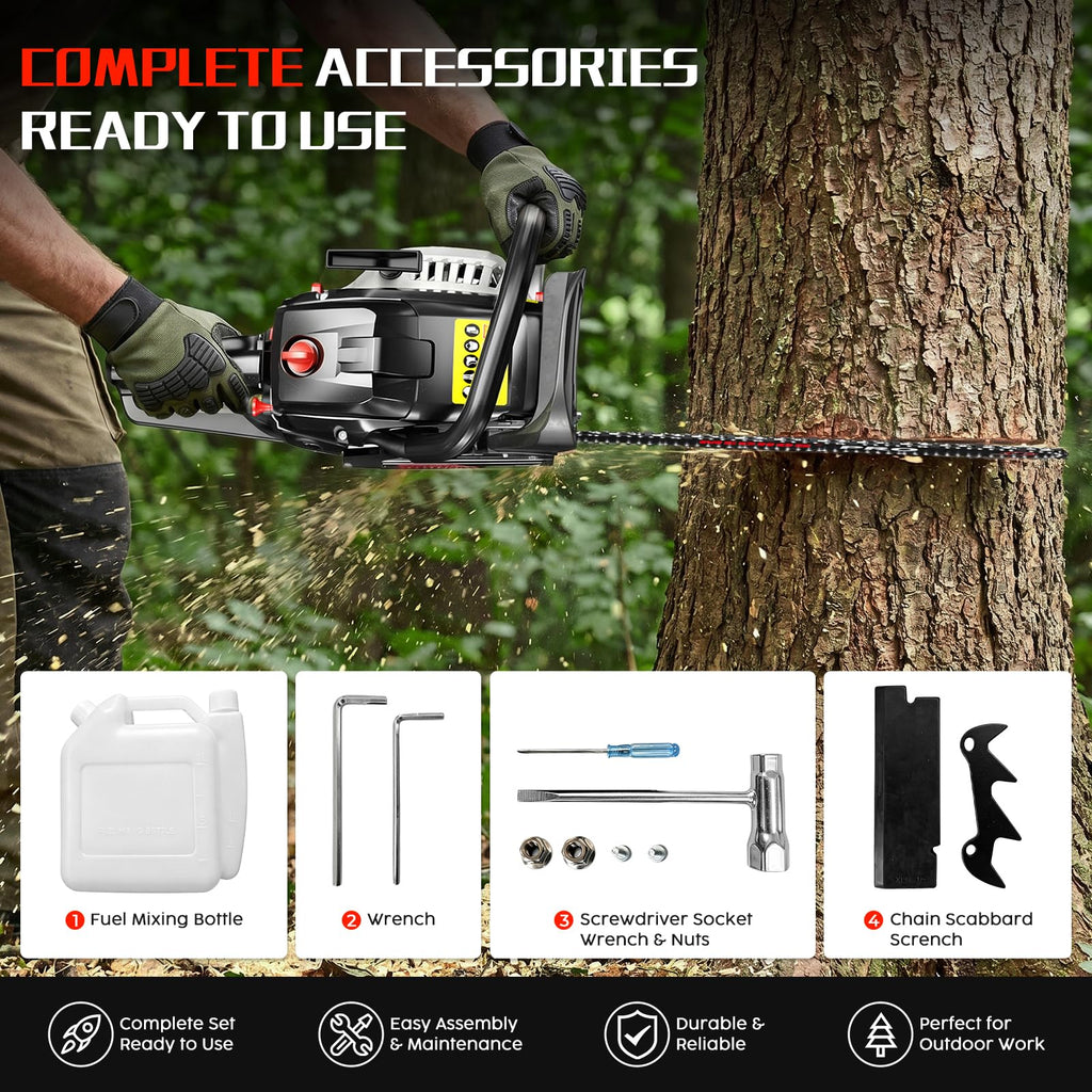 20 & 24 Inch Gas Chainsaw V128002