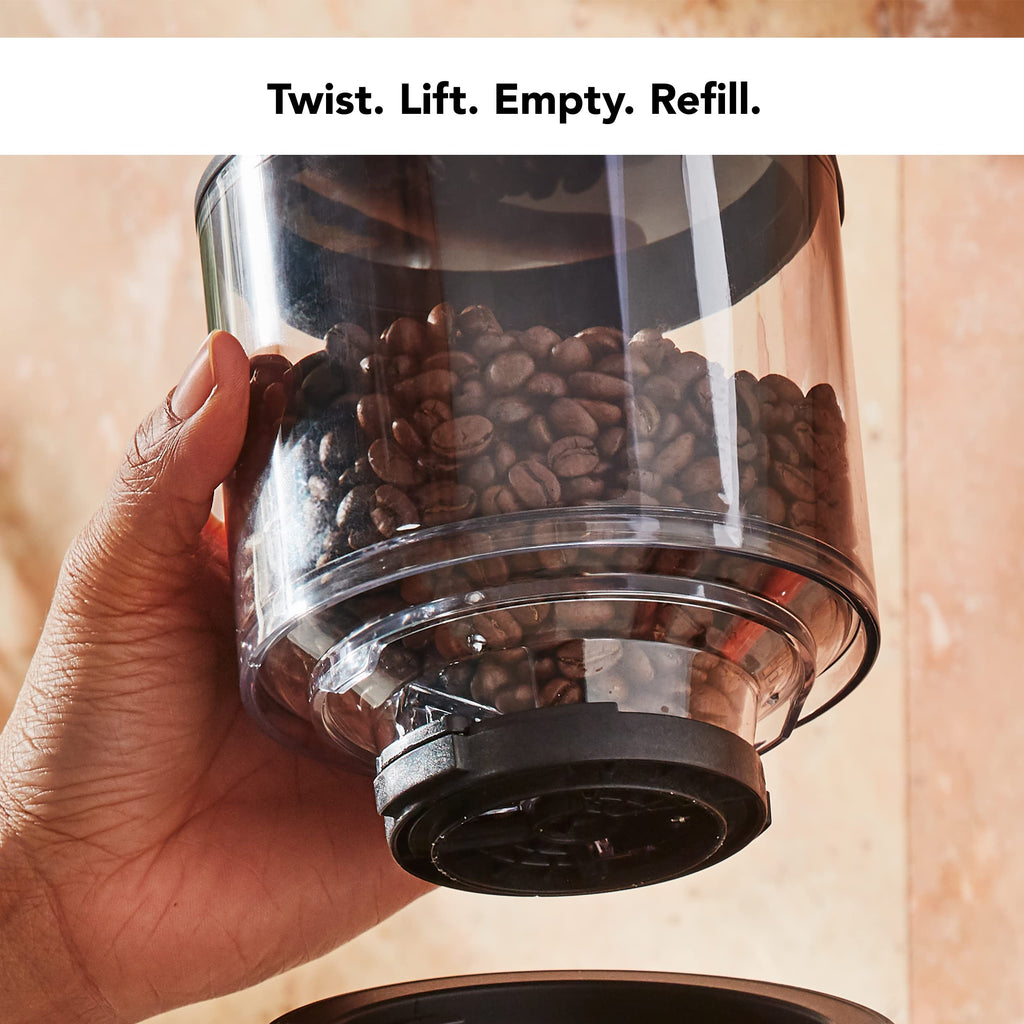 Charcoal Grey Burr Coffee Grinder P5262
