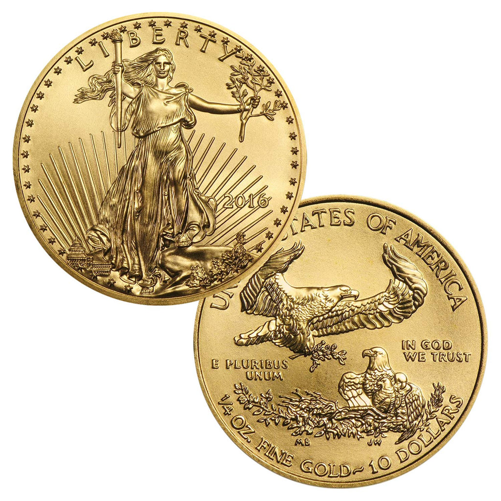 1/4 oz Gold American Eagle Coin Brilliant Uncirculated Q35096