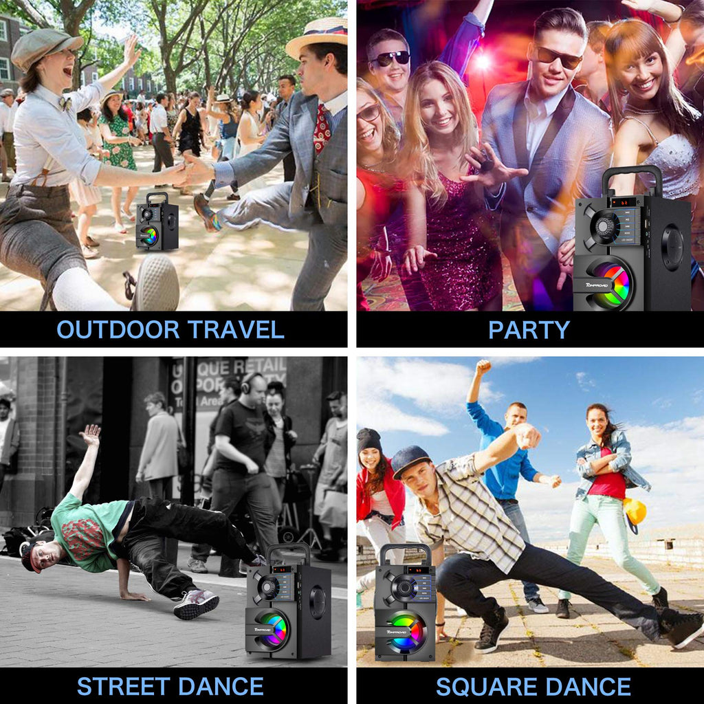 Portable Bluetooth Speaker with Subwoofer A1259