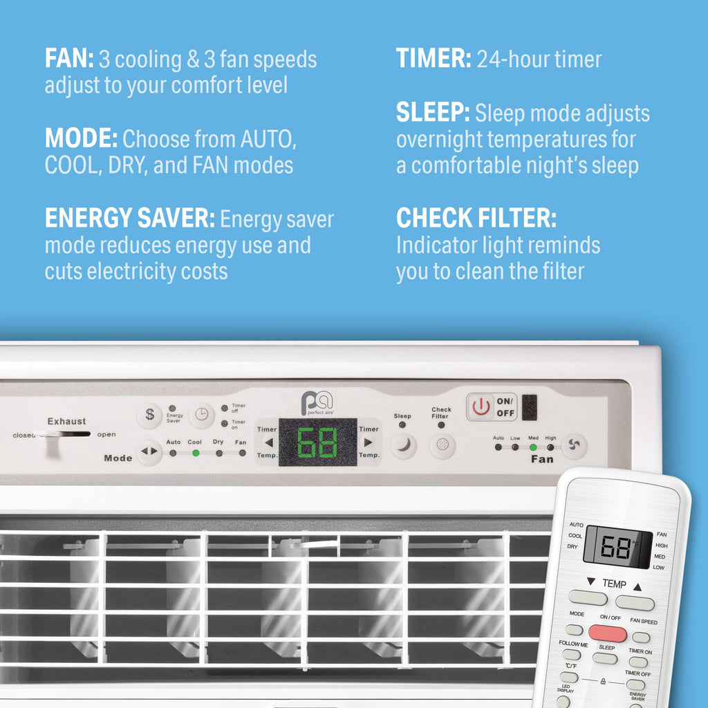 10,000 BTU Casement Window Air Conditioner O5416