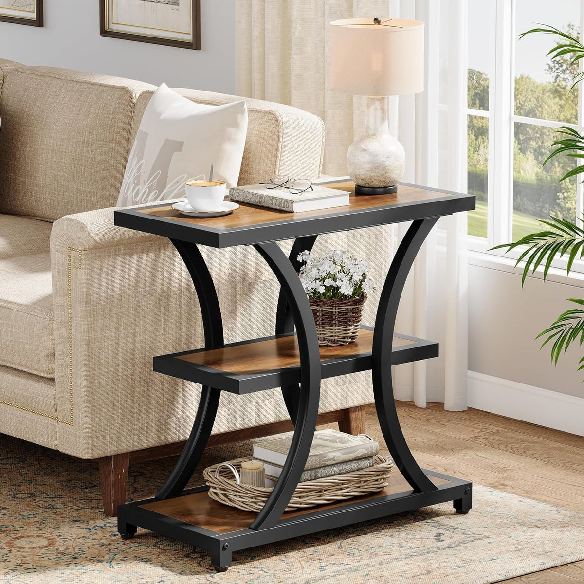 3-Tier Storage End Table Q42890
