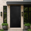 Fiberglass Front Door 36" x 80" Left-Hand Inswing Black V28881