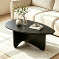 Oval Coffee Table Black O74076