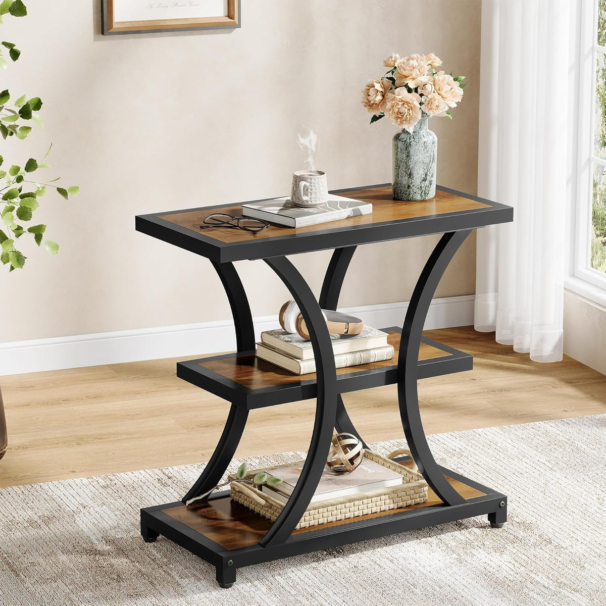 3-Tier Storage End Table Q42890