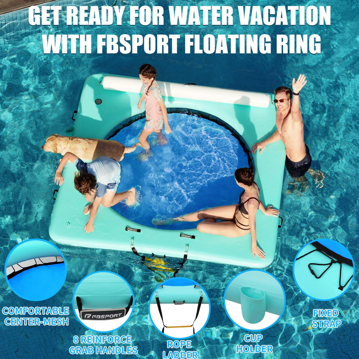 Inflatable Water Hammock 8 FT C960525
