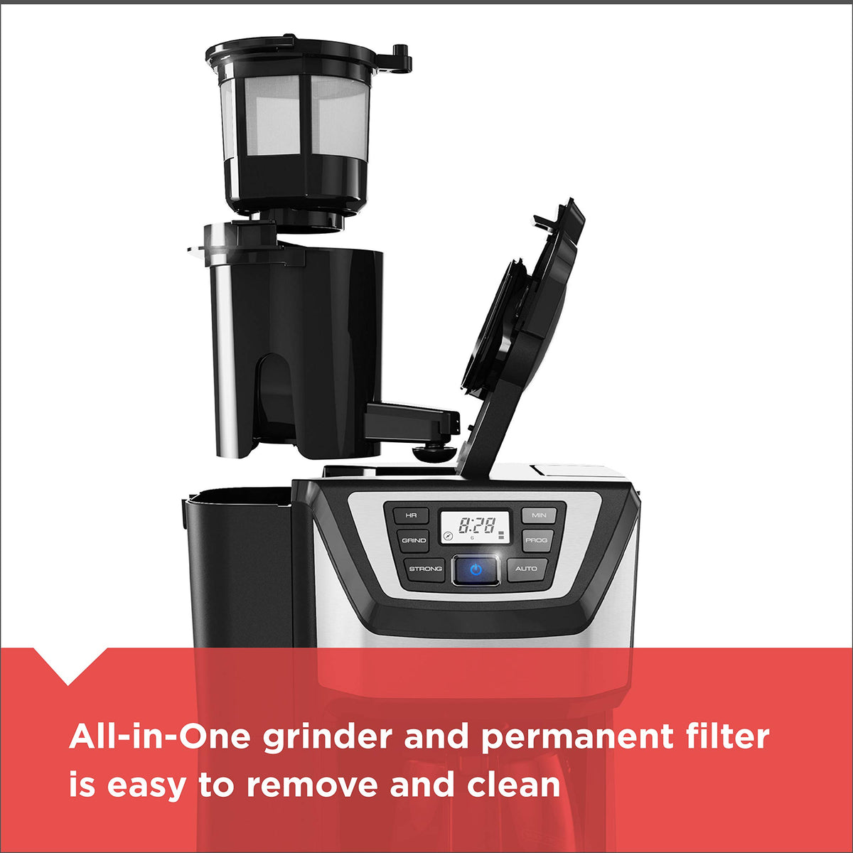 12-Cup Grind and Brew Coffee Maker M621130
