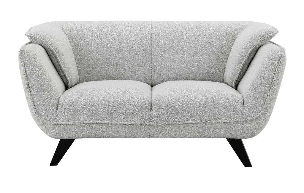 Light Gray Upholstered Loveseat C887232