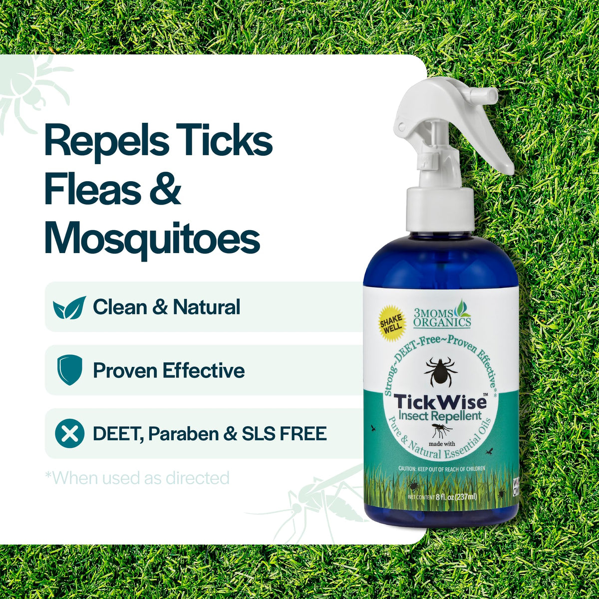 8oz DEET-Free Tick and Insect Repellent Z8393