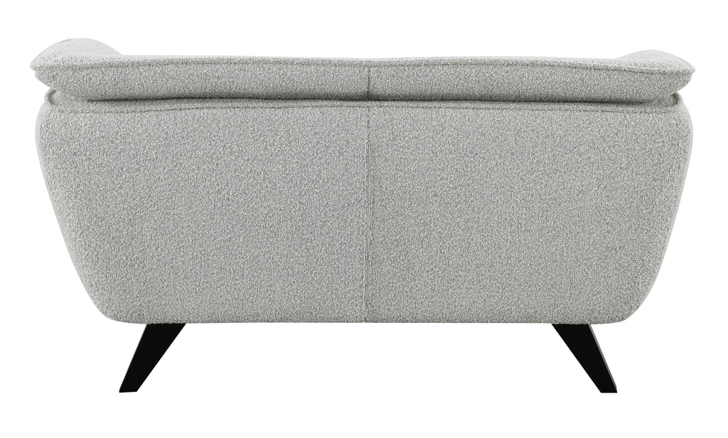 Light Gray Upholstered Loveseat C887232